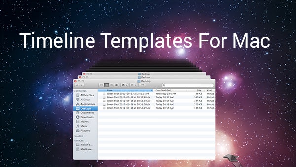 microsoft word timeline template for mac
